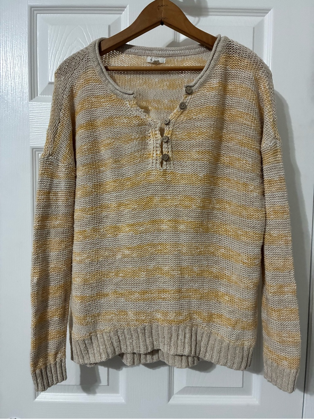 Maurice's Striped Knit Sweater- Size Large